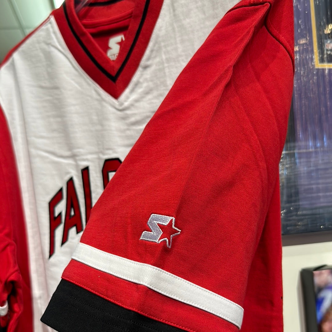 Men’s Atlanta Falcons starter hockey jersey T size large