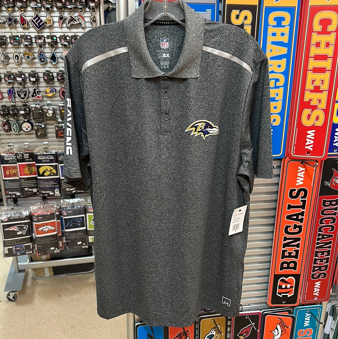 Men’s Baltimore ravens polo size large