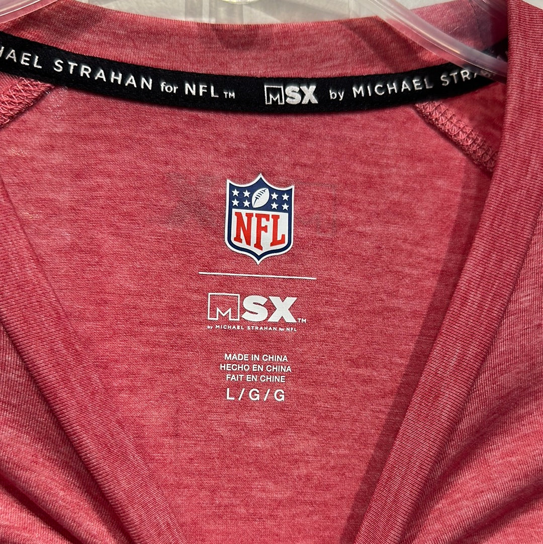 Men’s Tampa Bay, buccaneers, Michael Strahan brand long sleeve, tee size large