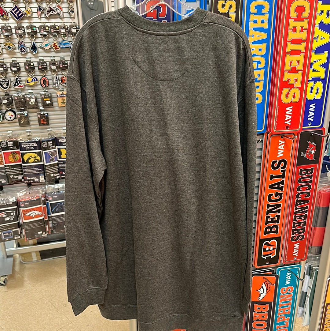 Men’s packer sweater, crewneck, long and tall size 2X
