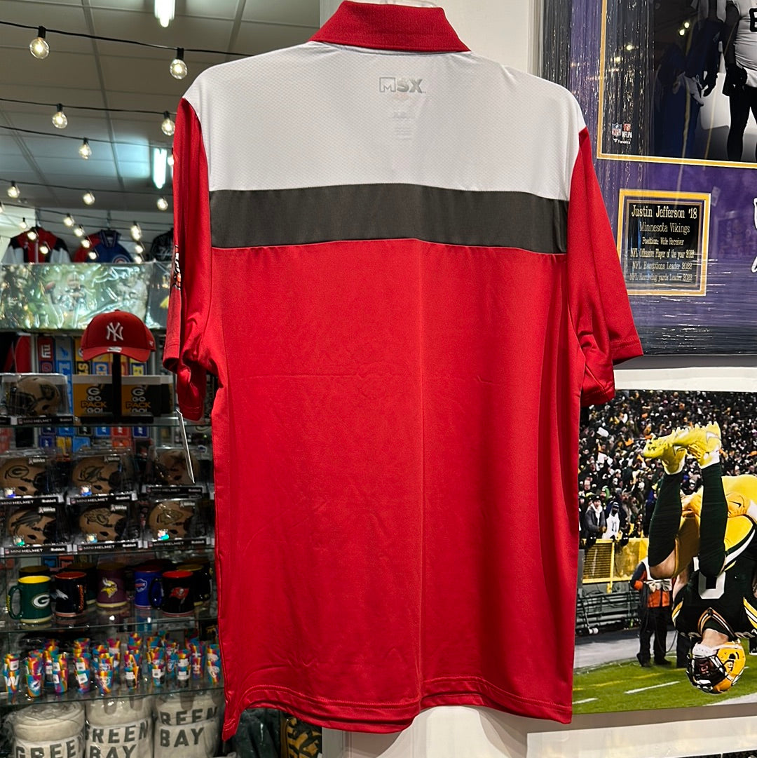 Men’s Tampa Bay, buccaneers Michael Strahan brand polo size large