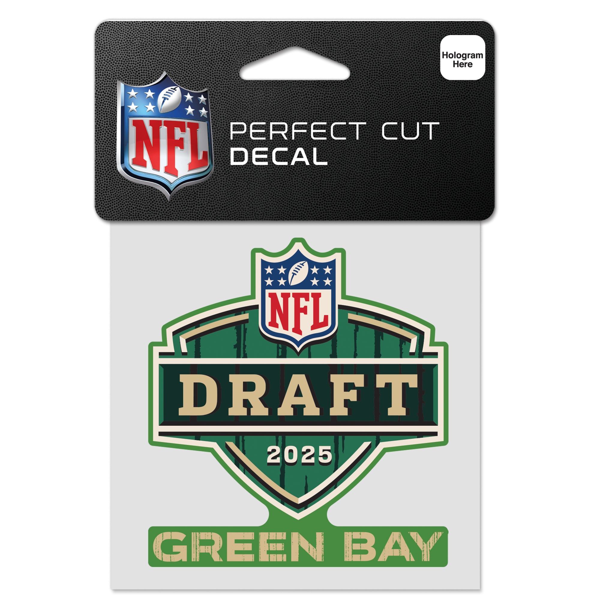 2025 NFL draft perfect cut decal