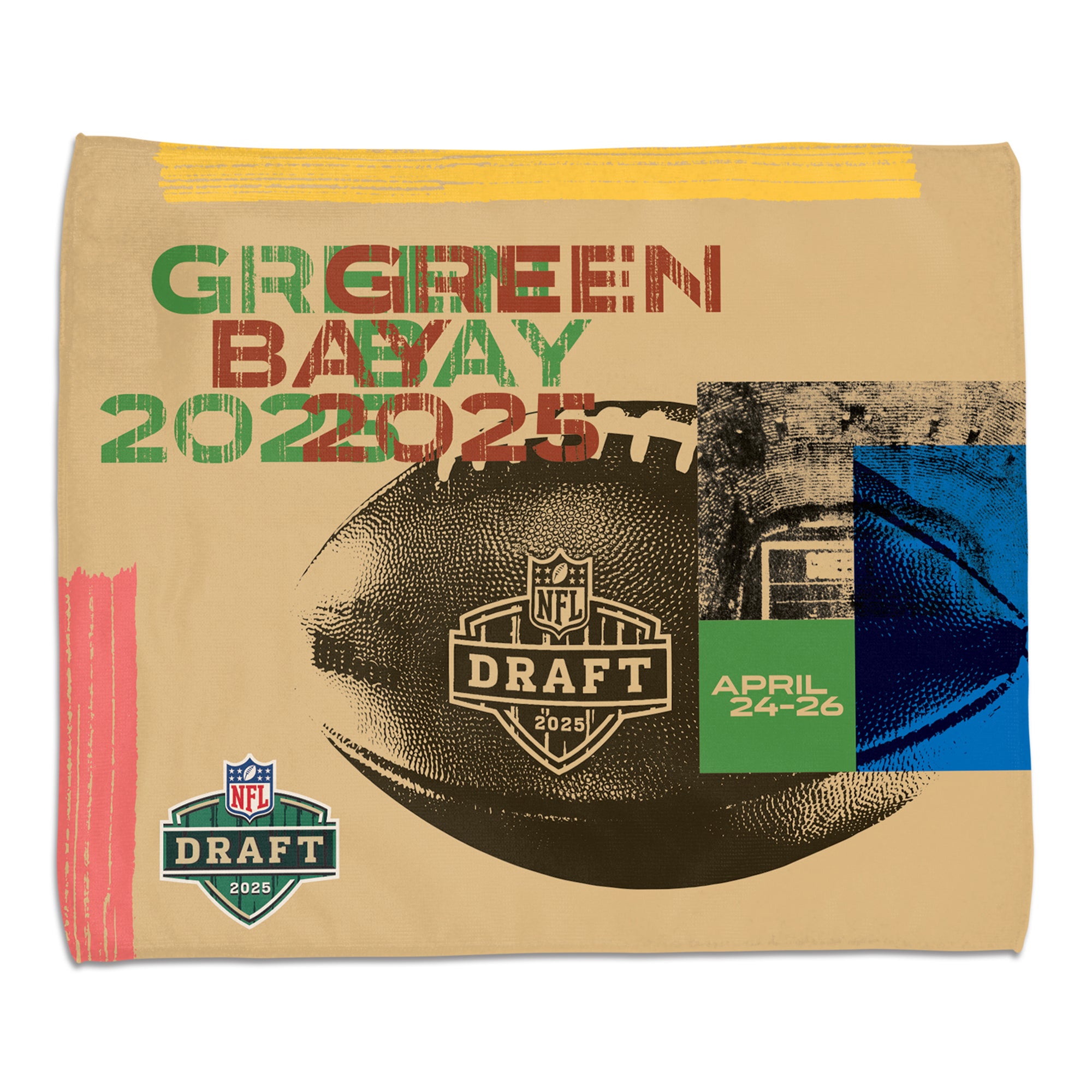 2025 NFL draft wave towel