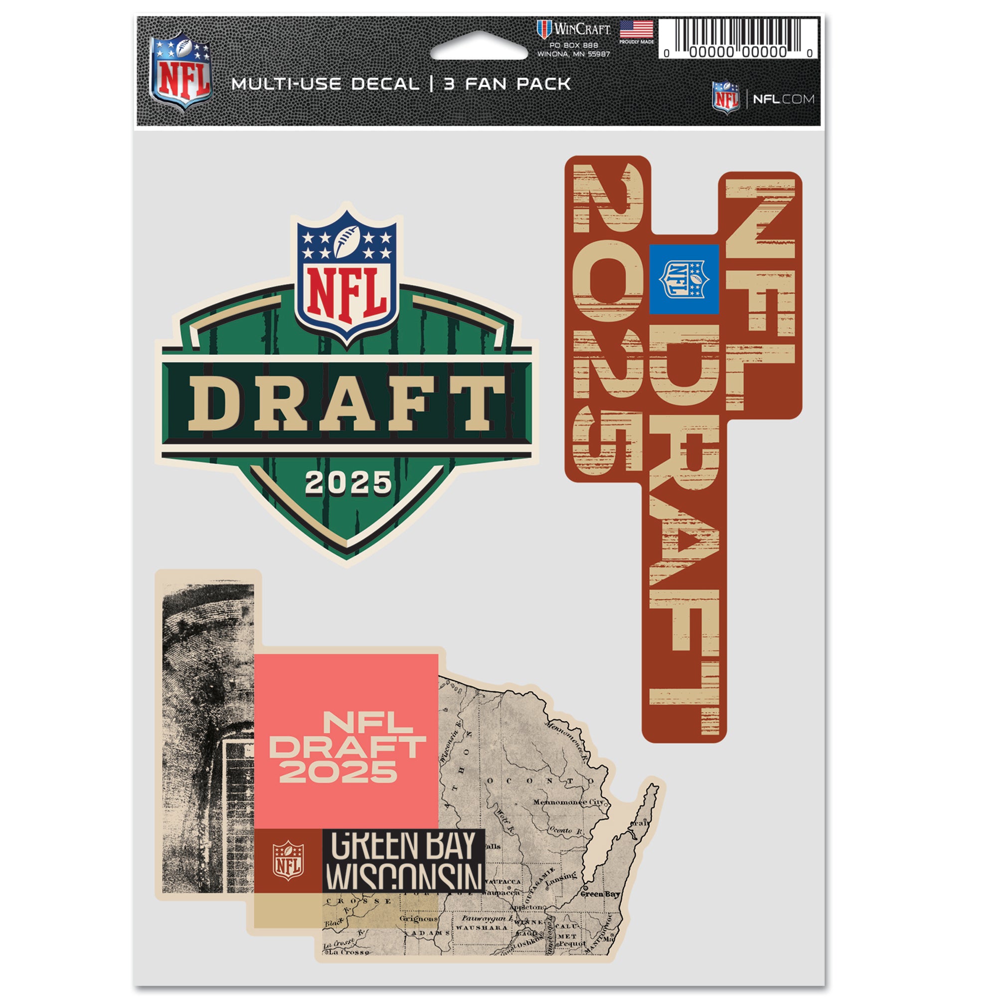 2025 NFL draft decal kit