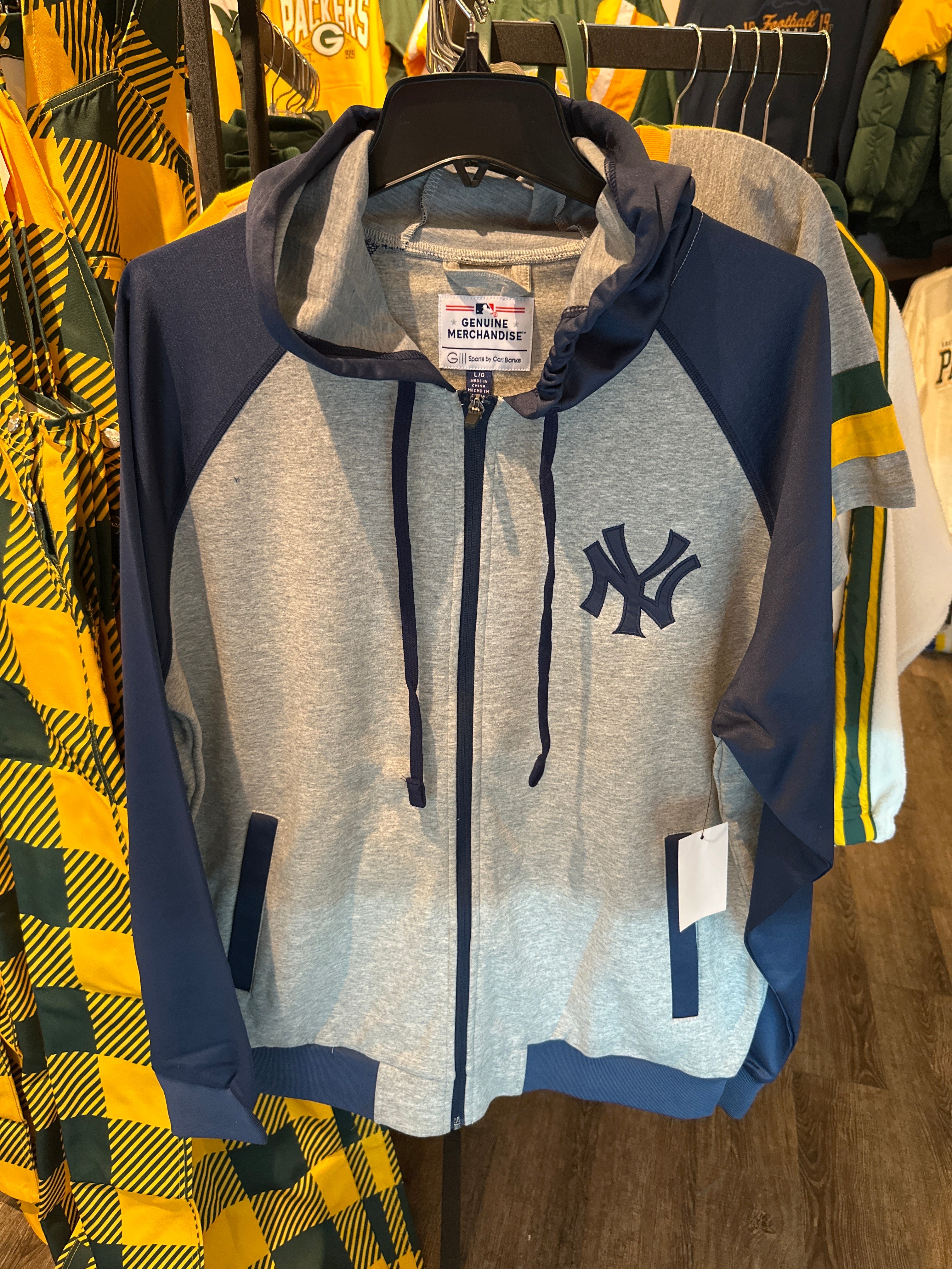 Men’s Yankees full zip