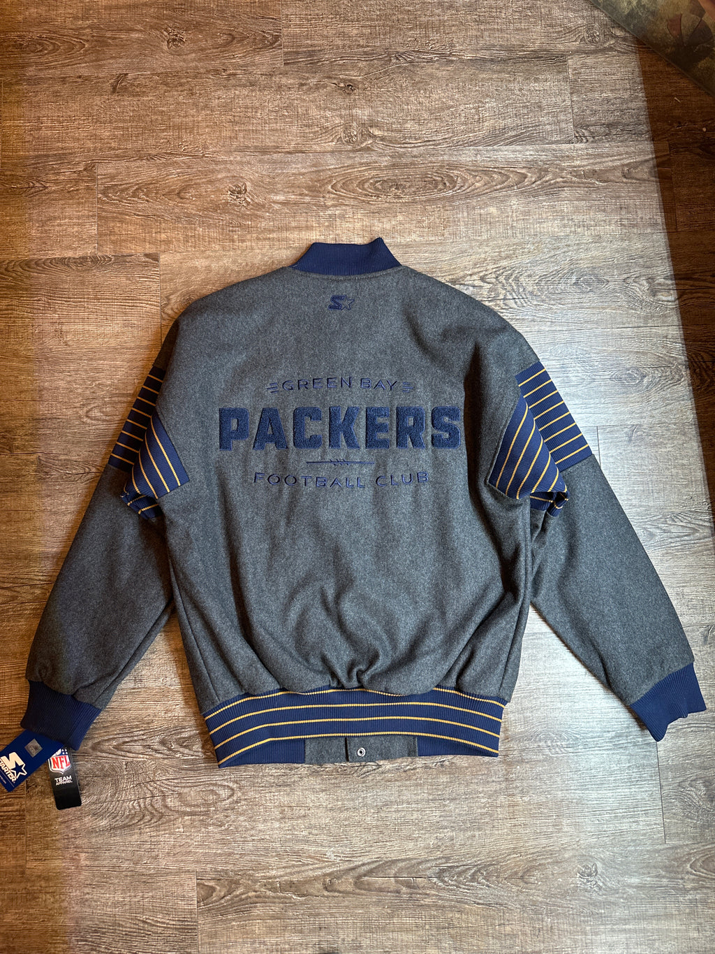Green Bay Packers throwback jacket