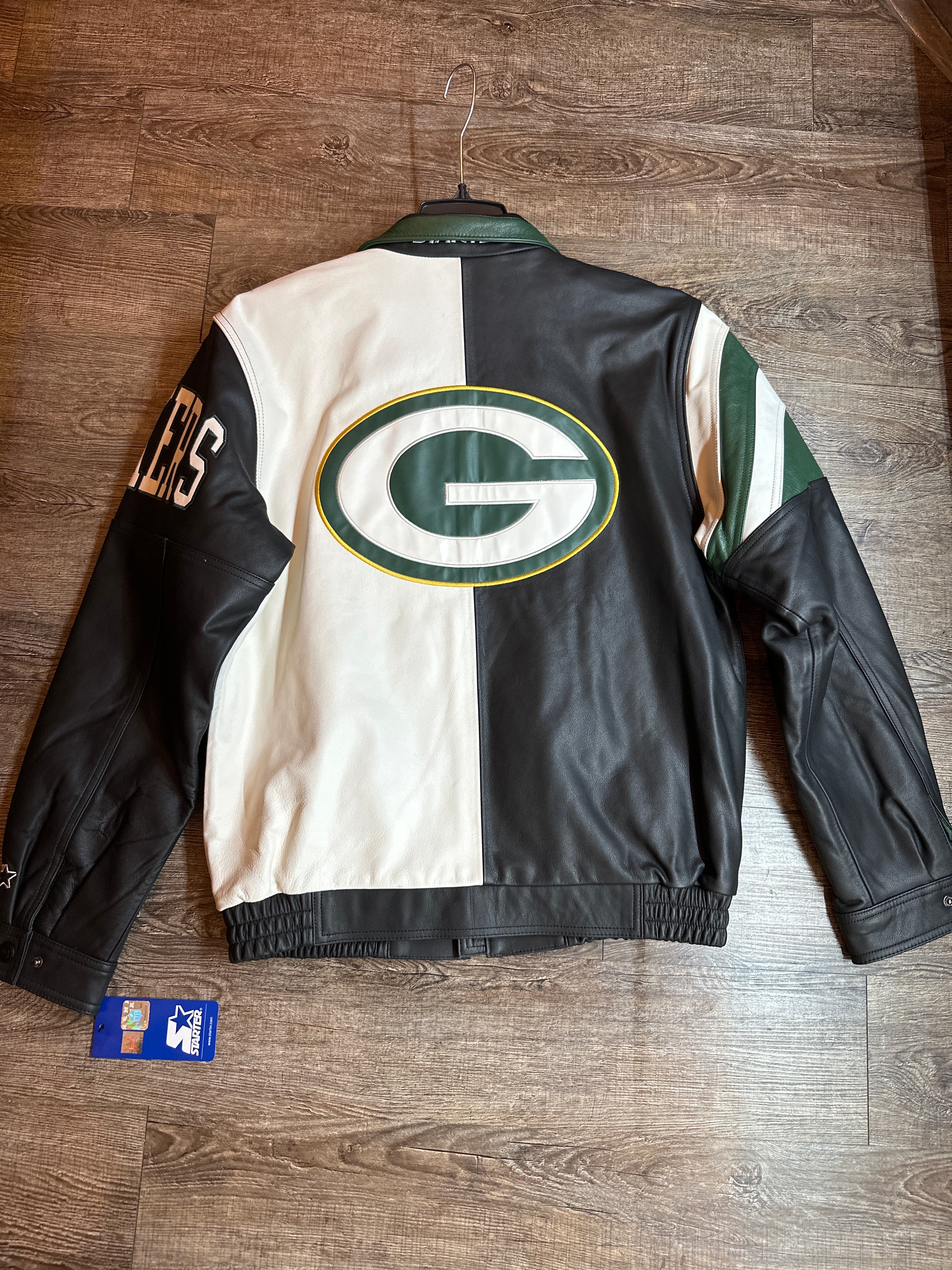 Men’s starter leather Packer jacket