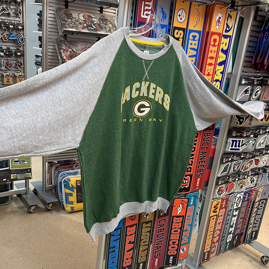 Men’s packer sweater, crewneck size 3xl