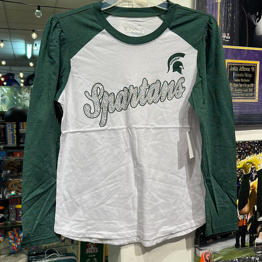 Women’s Michigan State Spartans, touch brand size medium, long sleeve