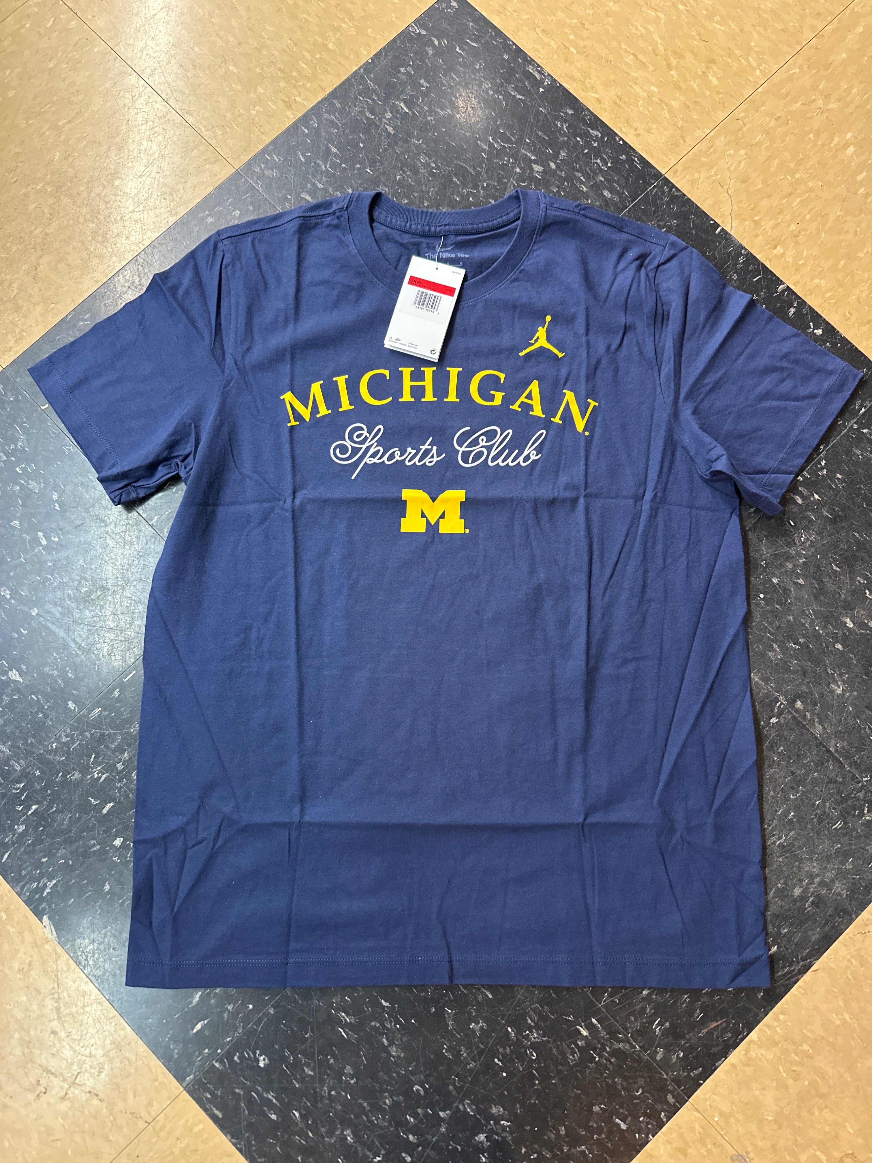 Michigan sports club Tee brand Jordan