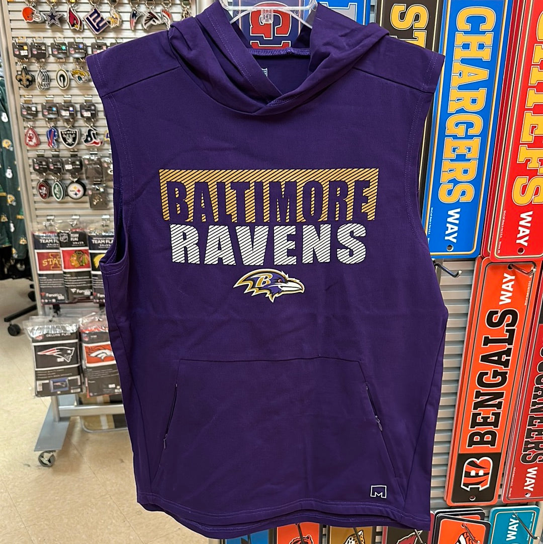 Men’s Baltimore ravens cut off size large