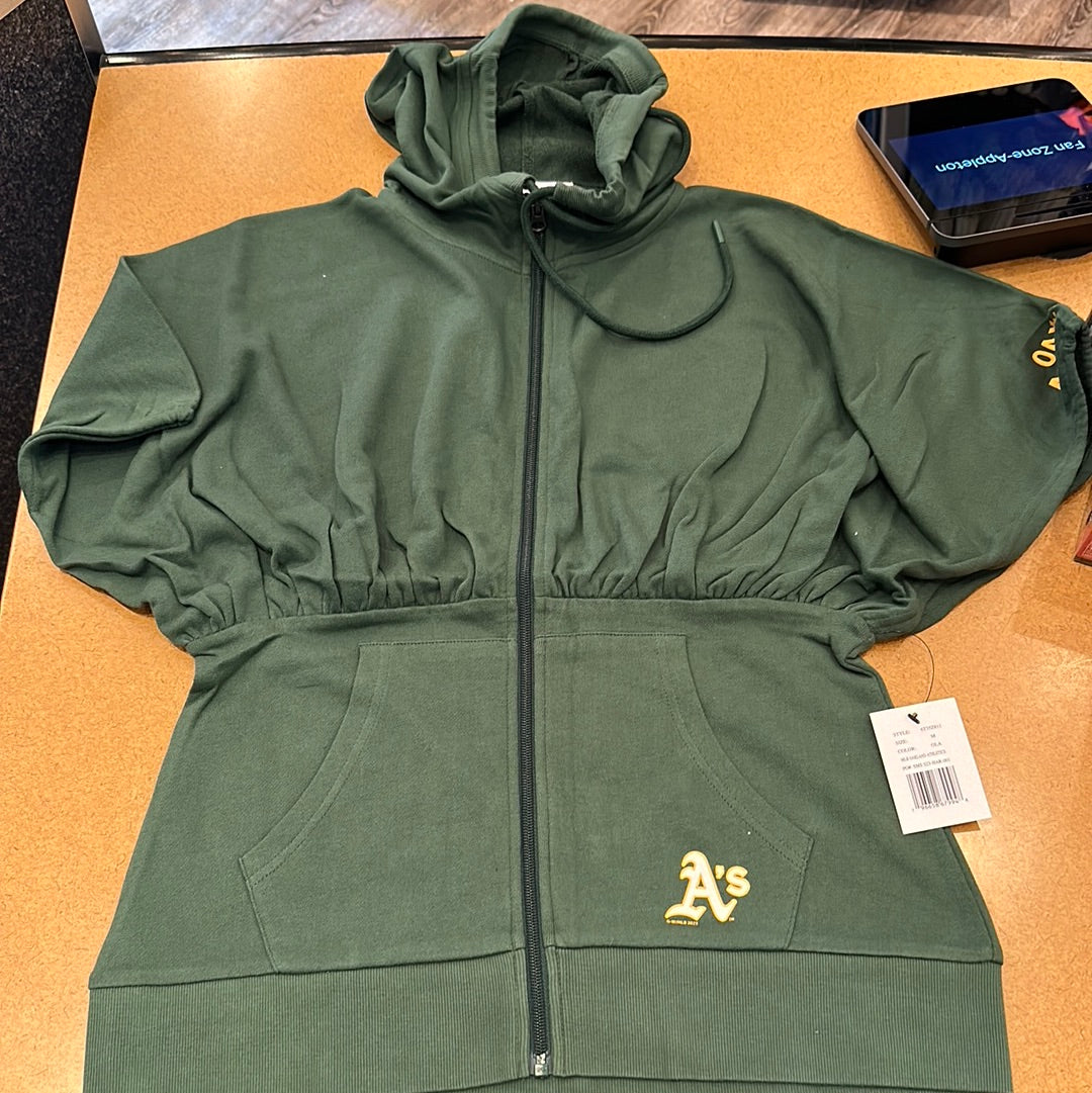 Women’s Oakland Athletics ￼touch zip size medium no