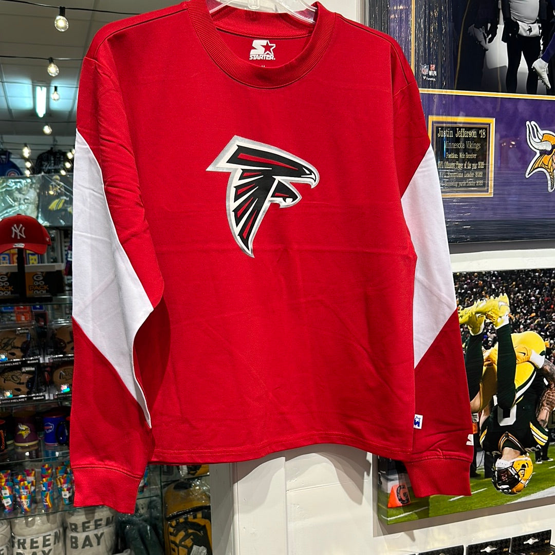 Women’s starter, Atlanta Falcons, long sleeve, shirt, size medium