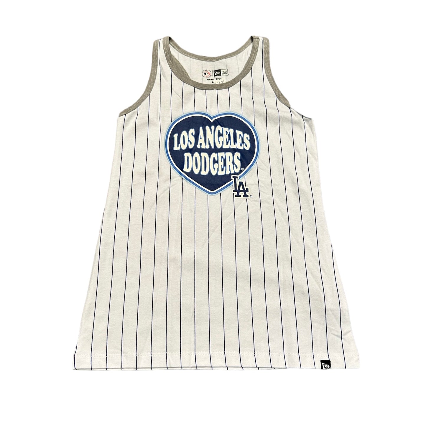 Boys new era LA tank top 7/8