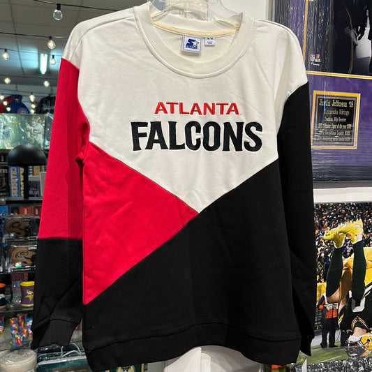 Women’s starter Atlanta Falcons, crewneck size medium