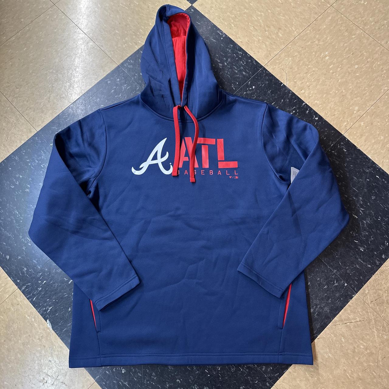 Logo Athletic Men's blue navy Hoodies