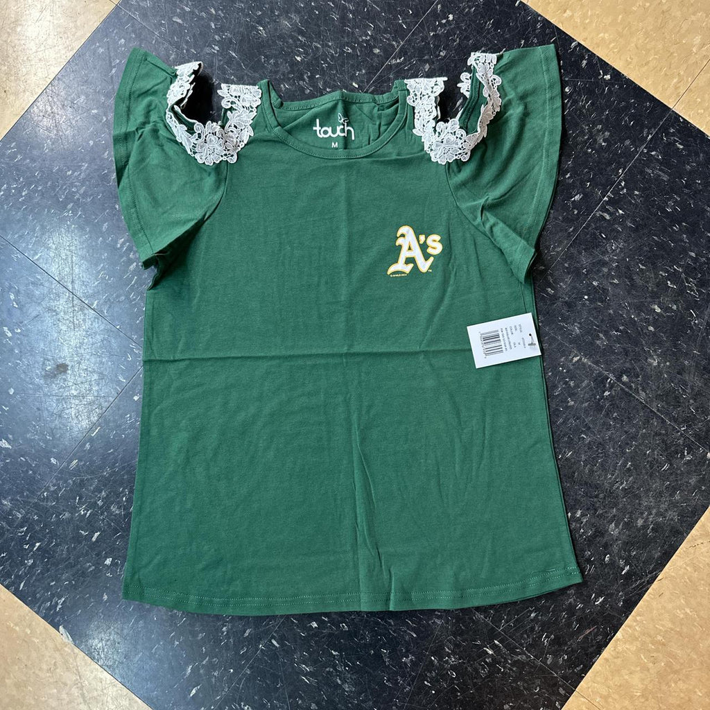 MLB Women's green T-shirts