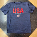 Men's navy blue T-shirts