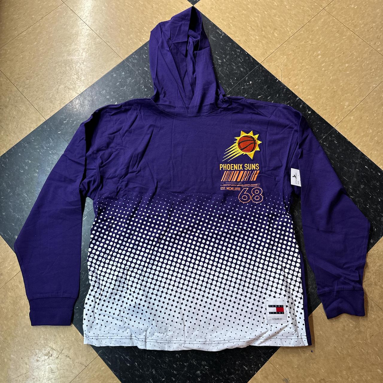 Tommy Hilfiger Men's purple multi Hoodies