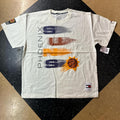 NBA Men's white multi T-shirts