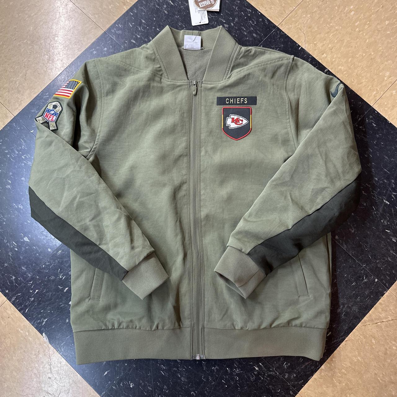 NFL Men's khaki green Coats