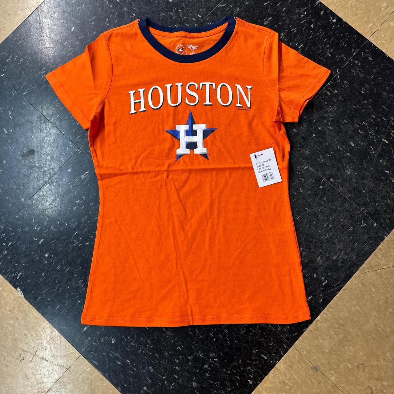 MLB Women's orange T-shirts