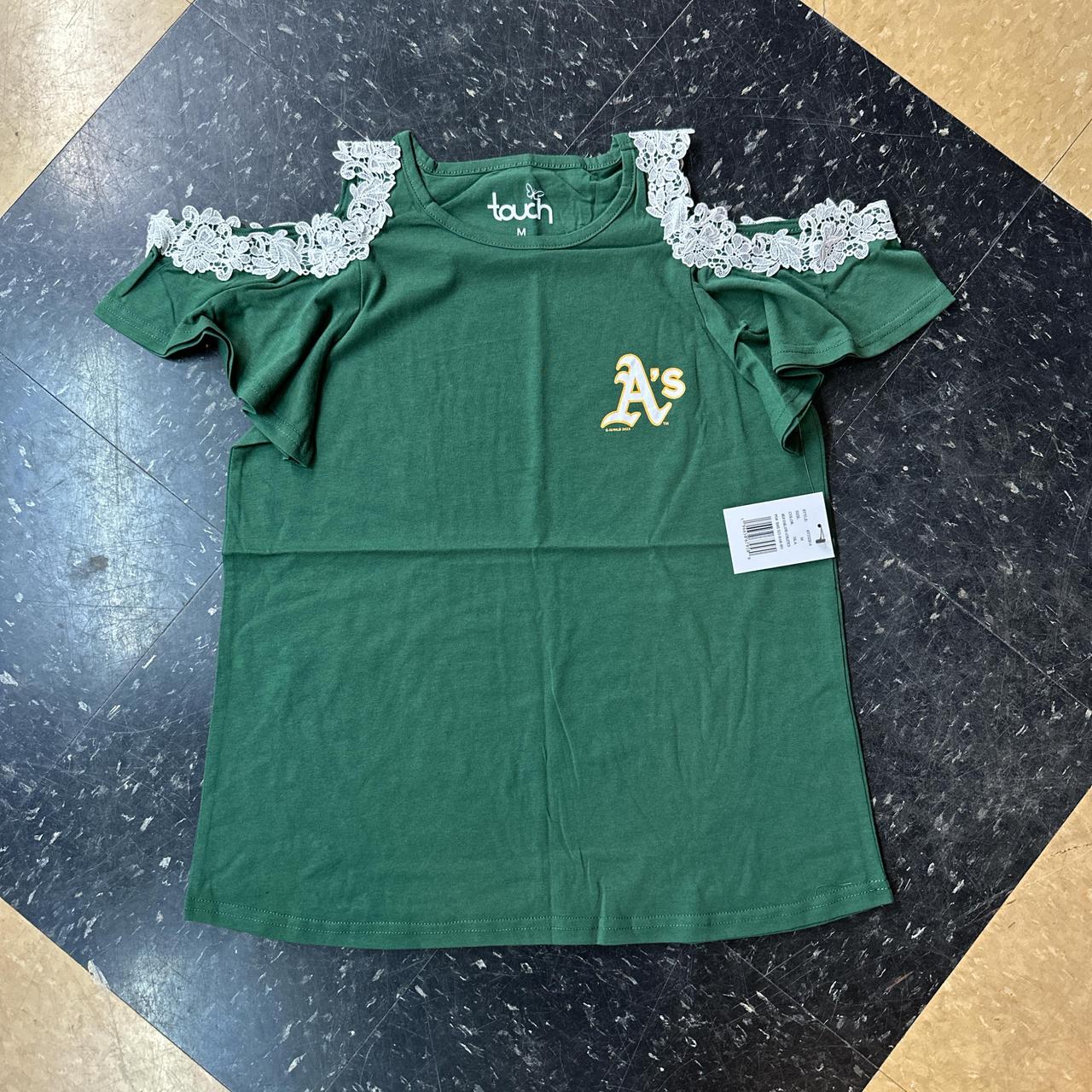 MLB Women's green T-shirts