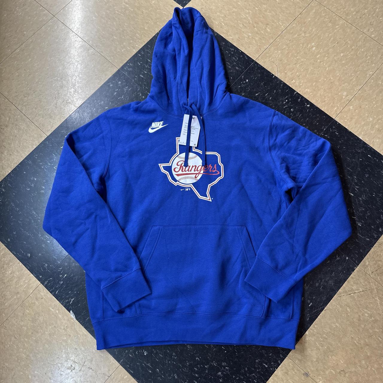 Nike Men's blue Hoodies