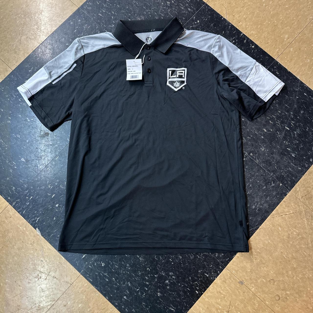 MSX by Michael Strahan Men's black grey Polo shirts