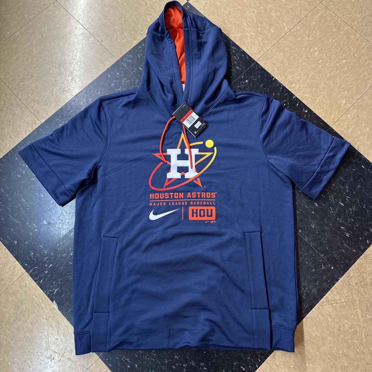 Nike Men's navy blue Hoodies