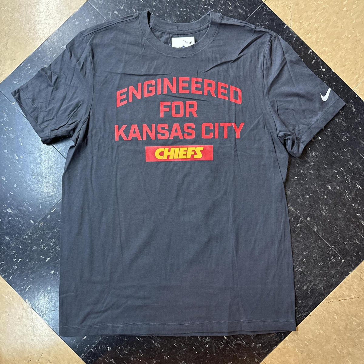 Nike Men's black grey T-shirts - Fan Zone