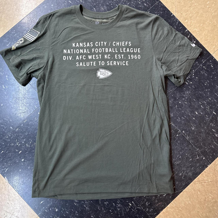 Nike Men's green khaki T-shirts - Fan Zone