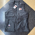 Nike Men's black Gilets - Fan Zone