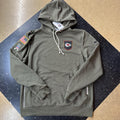 Nike Men's khaki green Hoodies - Fan Zone
