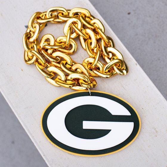 Packers necklace (chain) - Fan Zone
