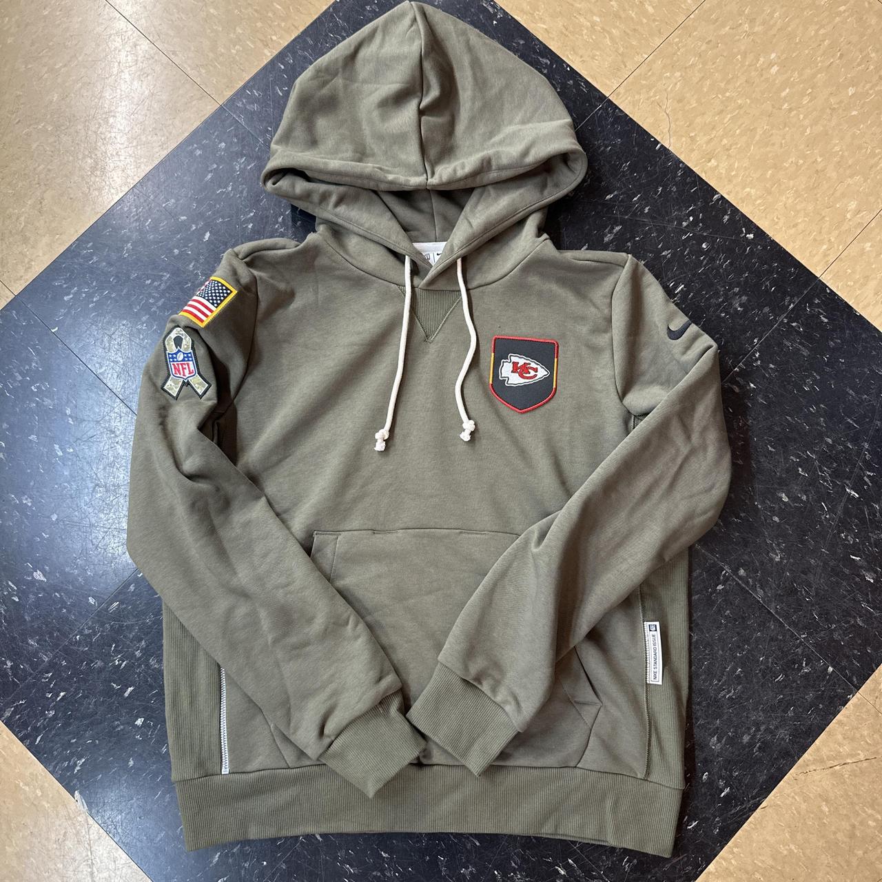Nike Women's khaki green Hoodies - Fan Zone