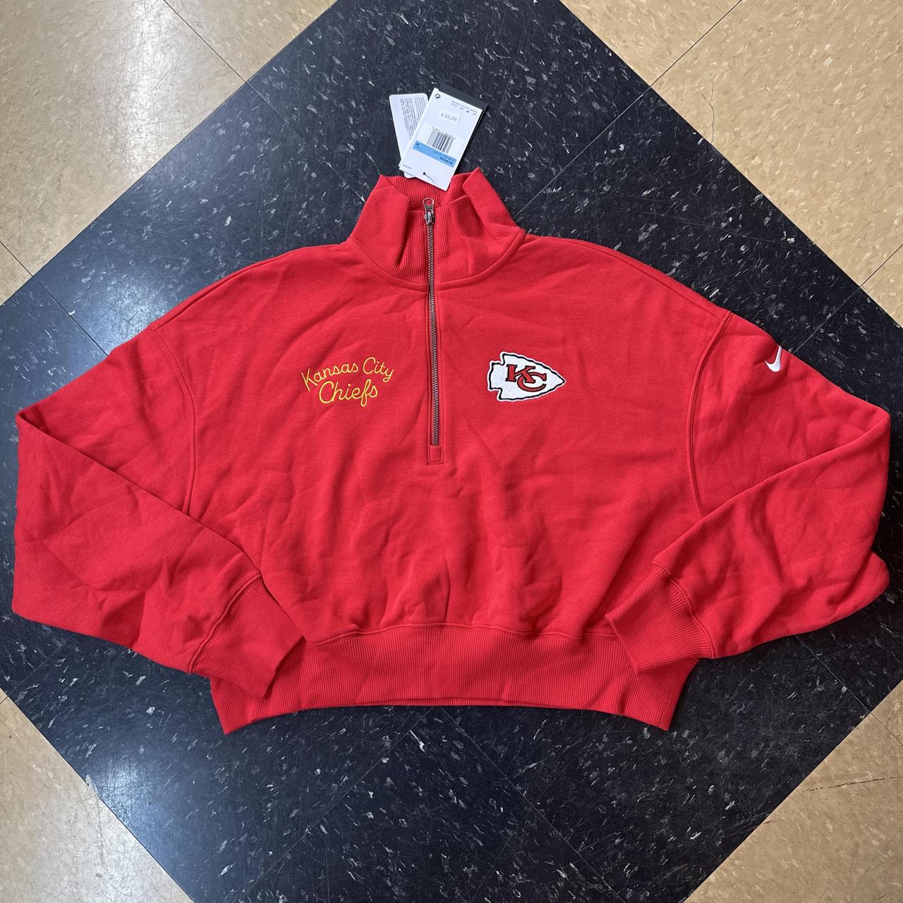 Nike Women's red Sweatshirts - Fan Zone