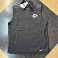 Nike Men's black grey Vests - Fan Zone