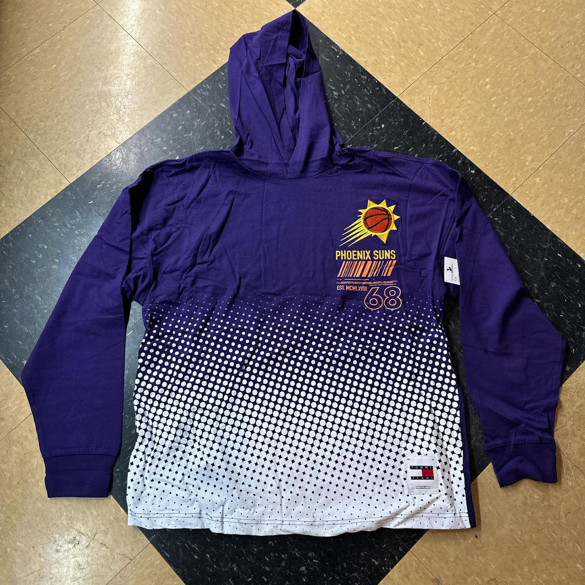 Tommy Hilfiger Men's purple multi Hoodies - Fan Zone