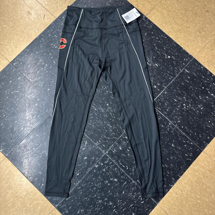 MSX by Michael Strahan Women's grey black Leggings - Fan Zone
