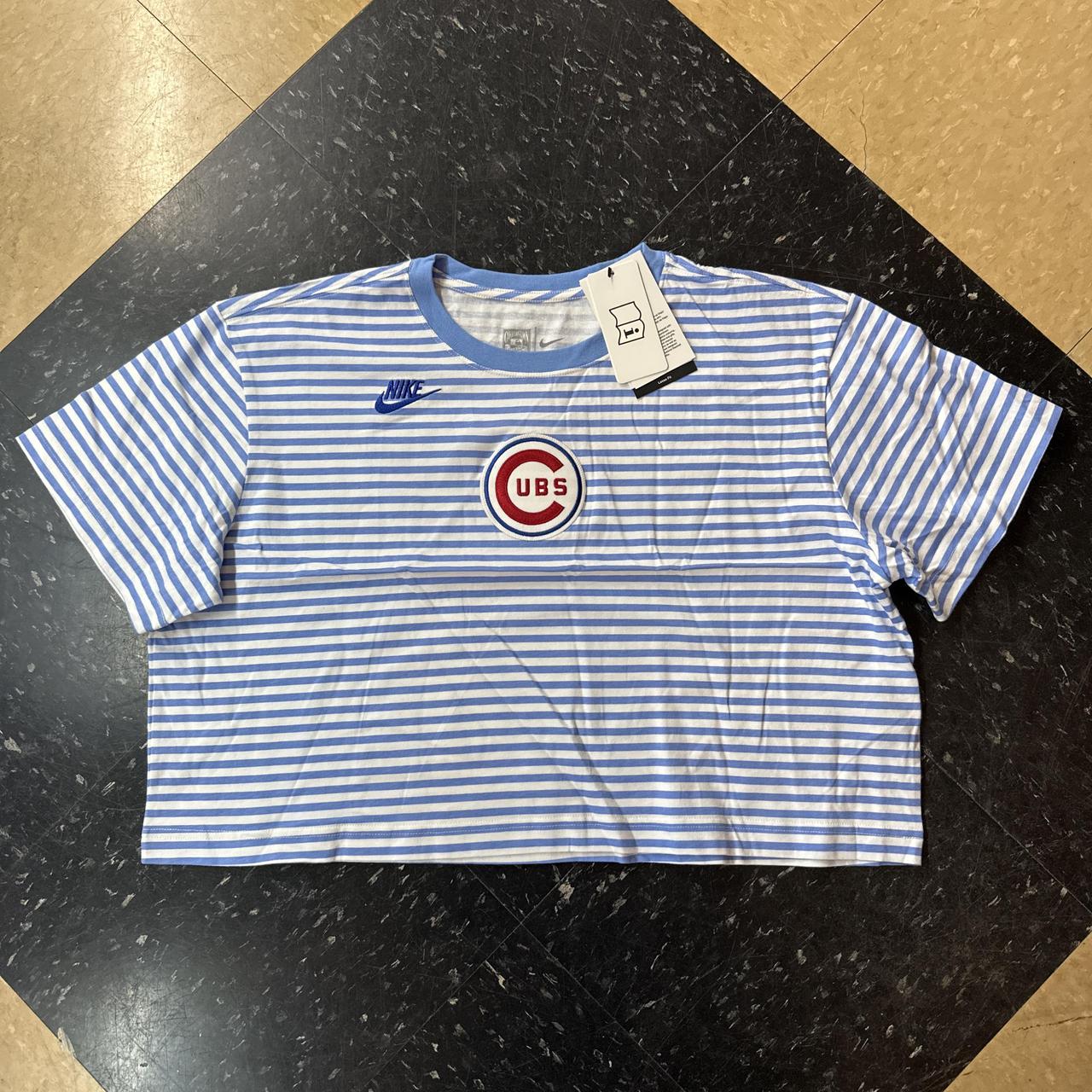 MLB Women's blue multi Crop tops - Fan Zone